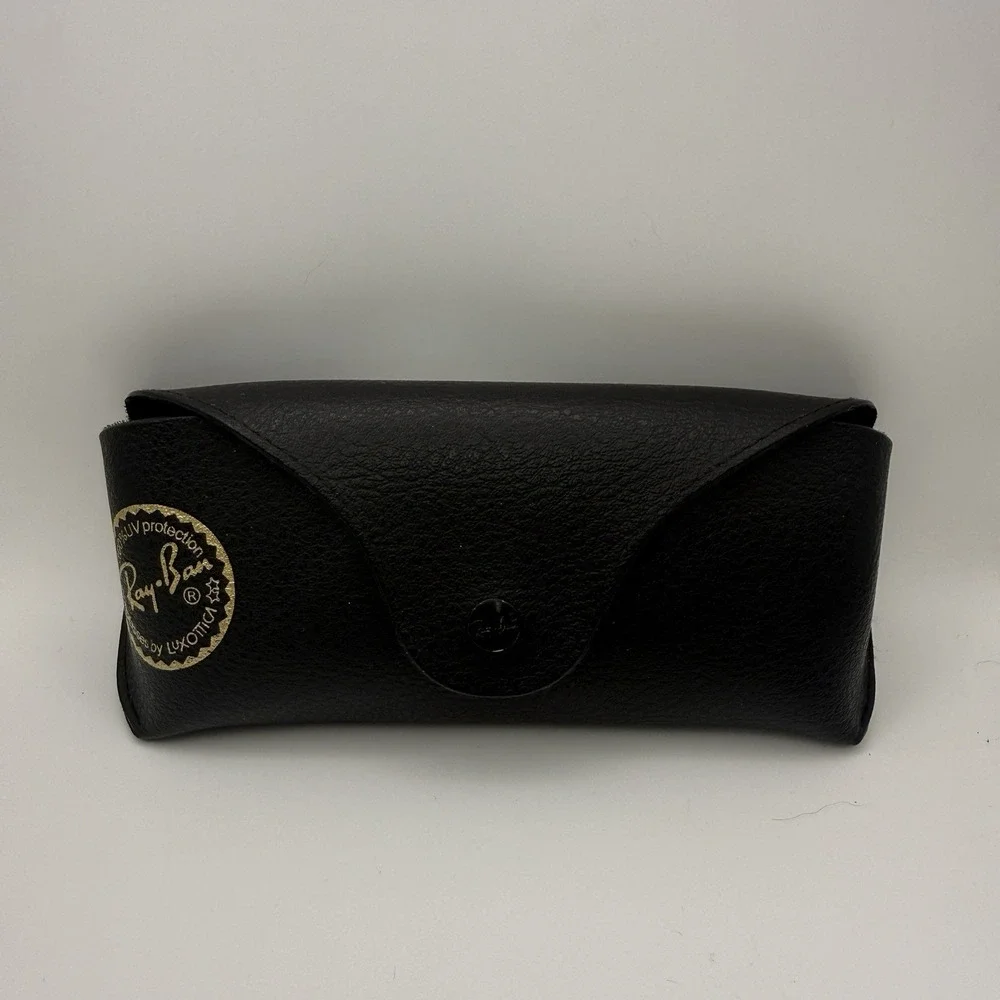 Ray-Ban Sunglasses Leather Case ONLY  Black